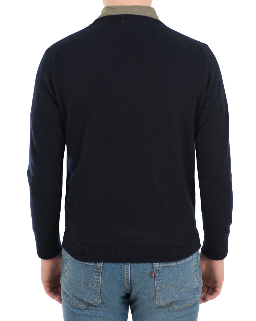 Herre | Gensere | Massimo Alba | Sport Cashmere Crew Neck Navy