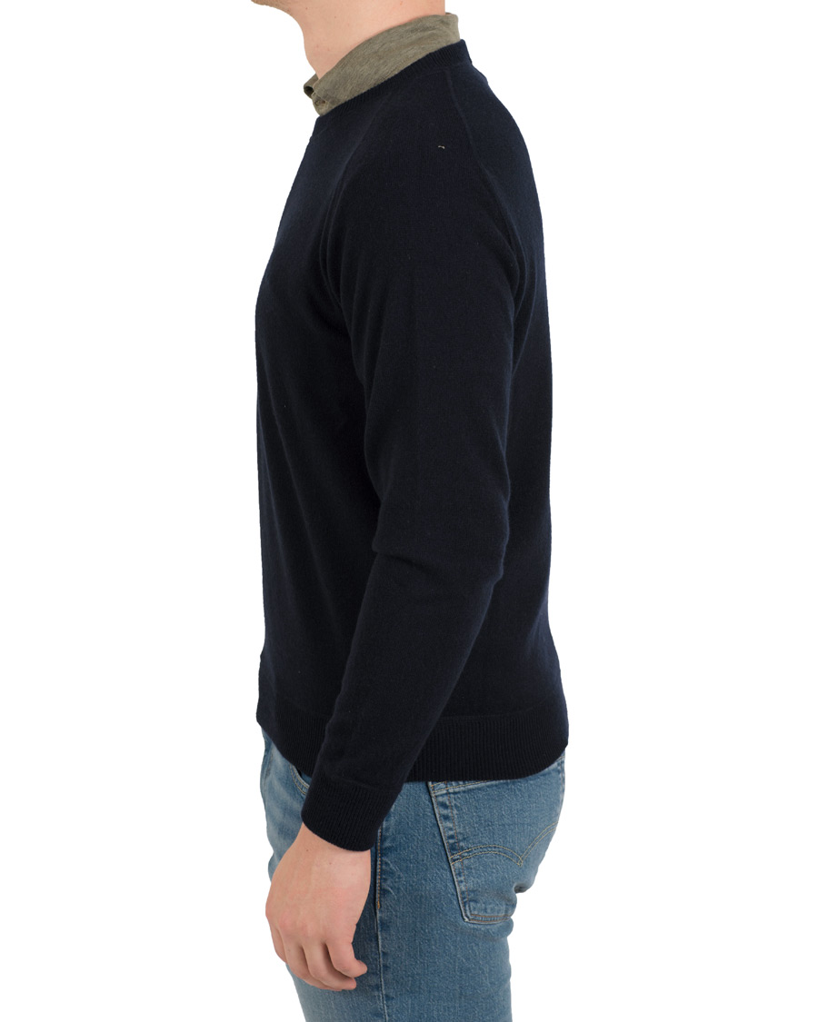 Herre | Gensere | Massimo Alba | Sport Cashmere Crew Neck Navy