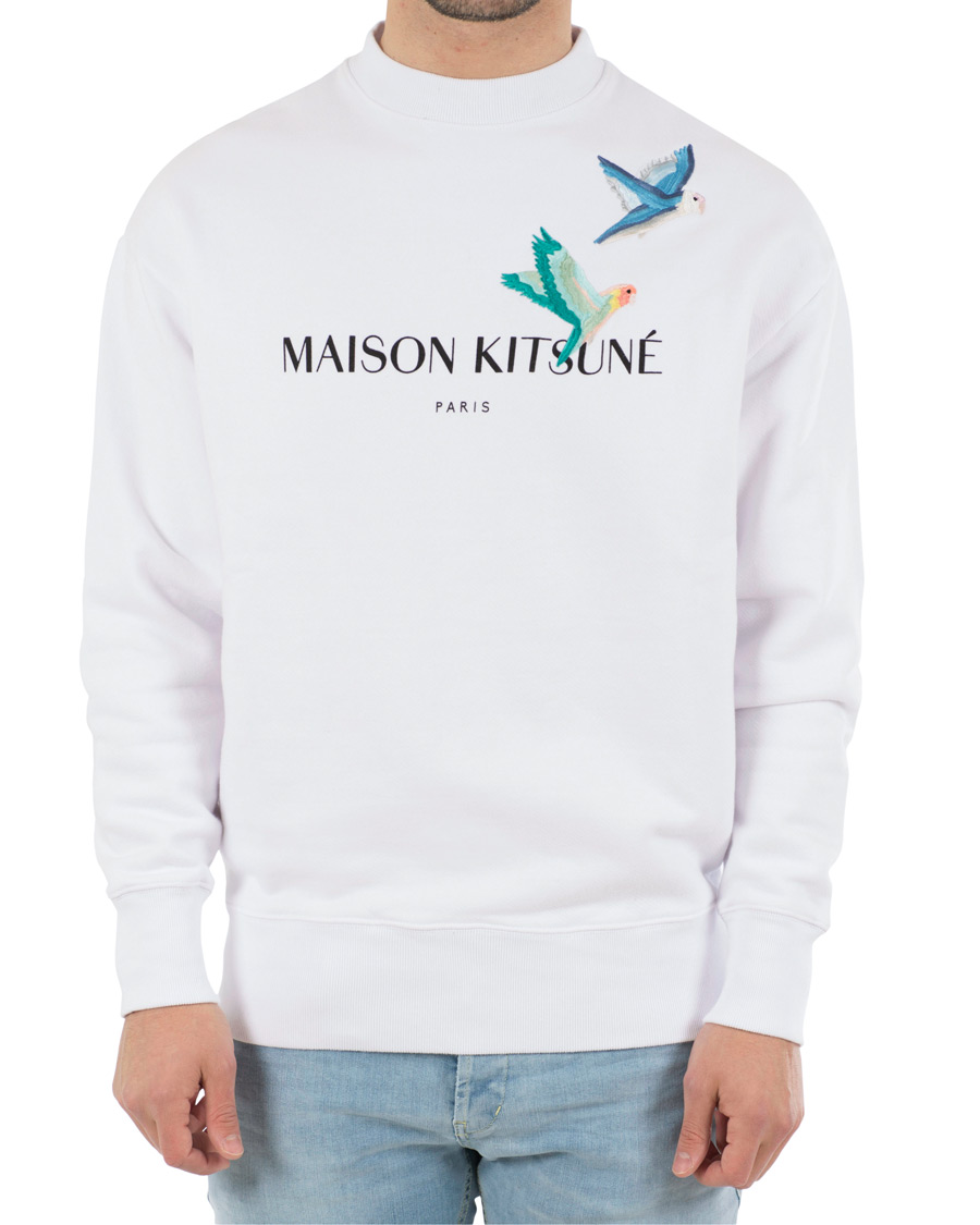 Herre | Gensere | Maison Kitsuné | Lovebirds Sweatshirt White