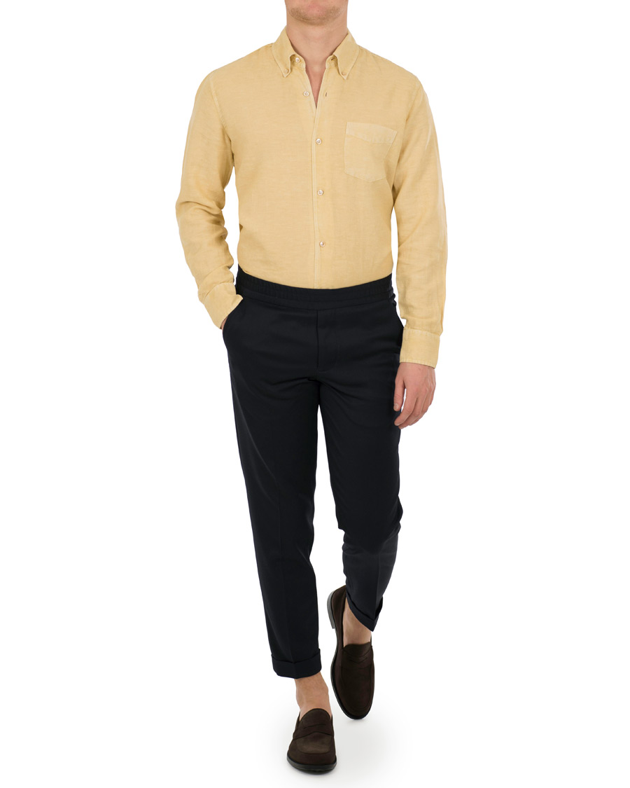 Herre | Skjorter | Our Legacy | Classic Shirt Cotton/LinenFade Yellow
