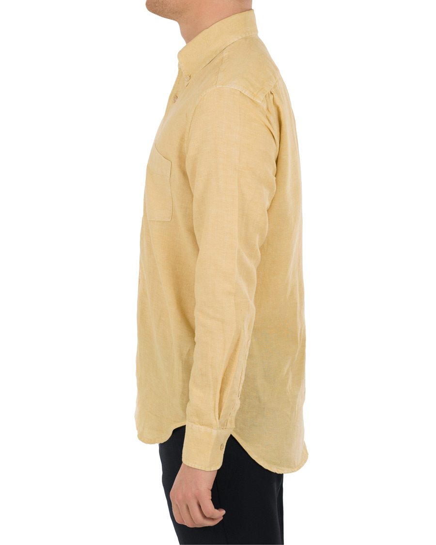 Herre | Skjorter | Our Legacy | Classic Shirt Cotton/LinenFade Yellow