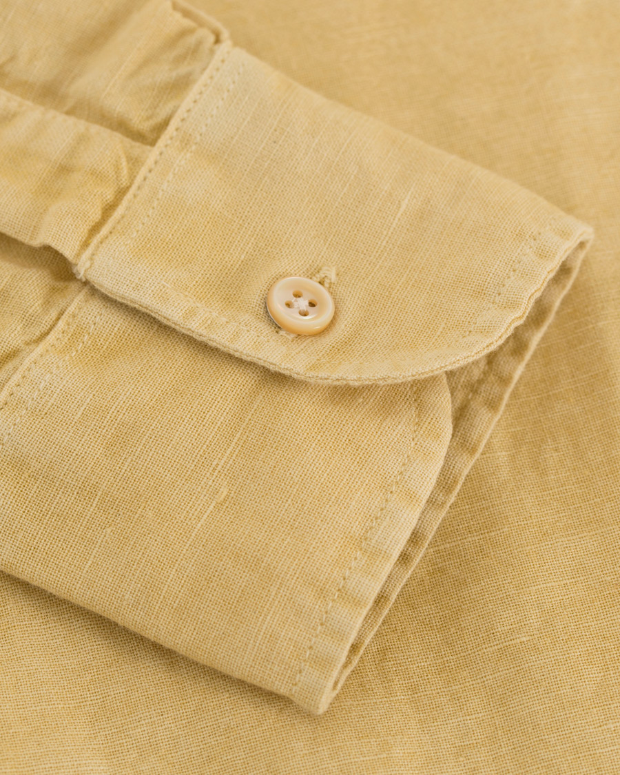 Herre | Skjorter | Our Legacy | Classic Shirt Cotton/LinenFade Yellow