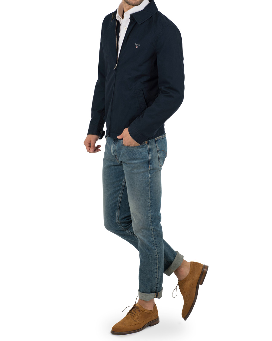 GANT Ricardo Suede Brogue Derby Cognac 