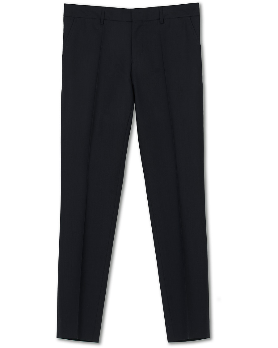 Herre | Bukser | Filippa K | Liam Cool Wool Slacks Dark Navy