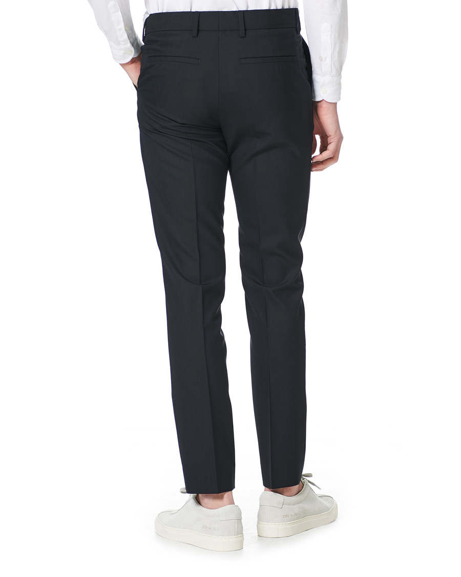 Herre | Bukser | Filippa K | Liam Cool Wool Slacks Dark Navy