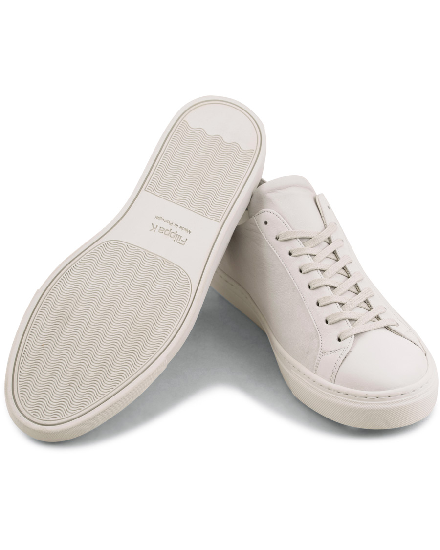 Herre | Filippa K Morgan Low Calf Sneaker White | Filippa K | Morgan Low Calf Sneaker White