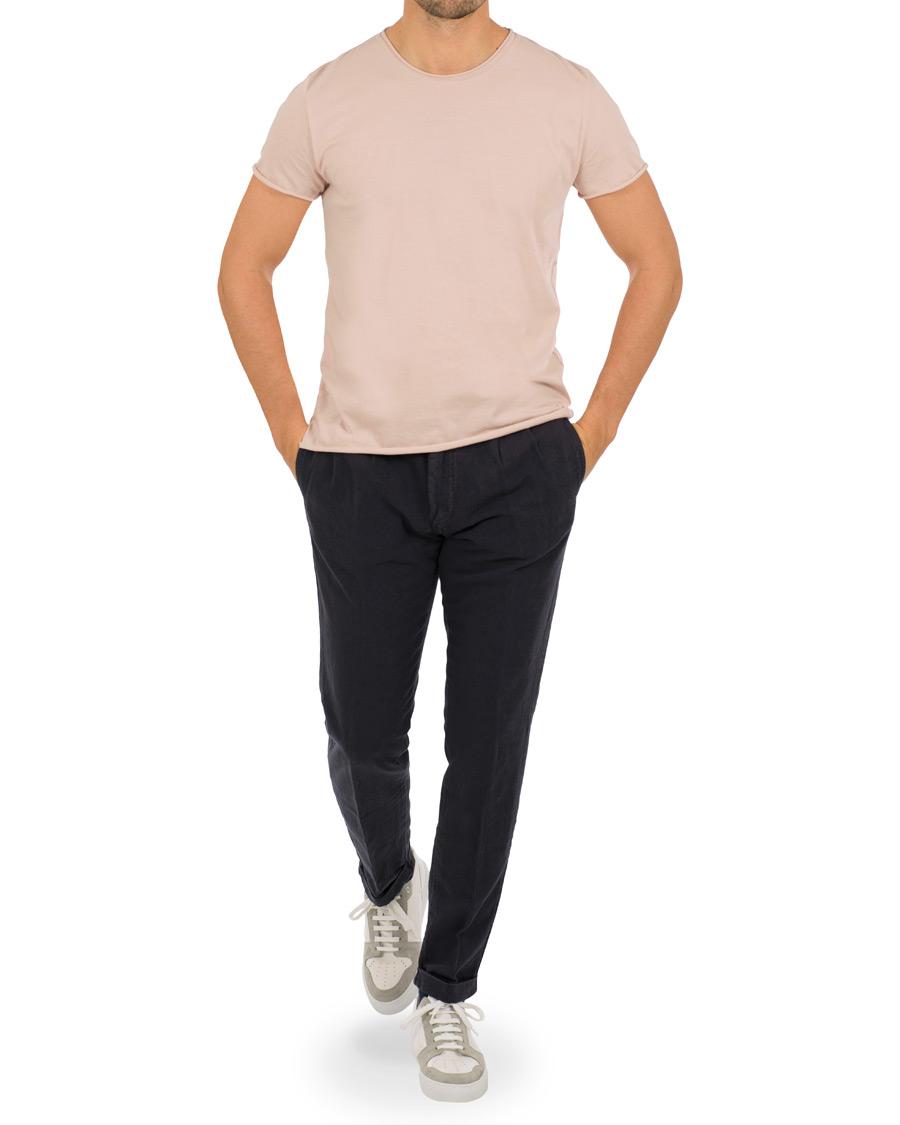 Herre | T-Shirts | Filippa K | Roll Neck Tee Dusty Pink