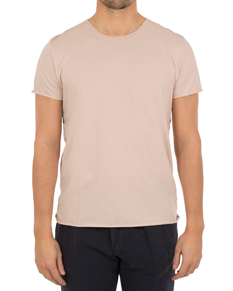 Herre | T-Shirts | Filippa K | Roll Neck Tee Dusty Pink