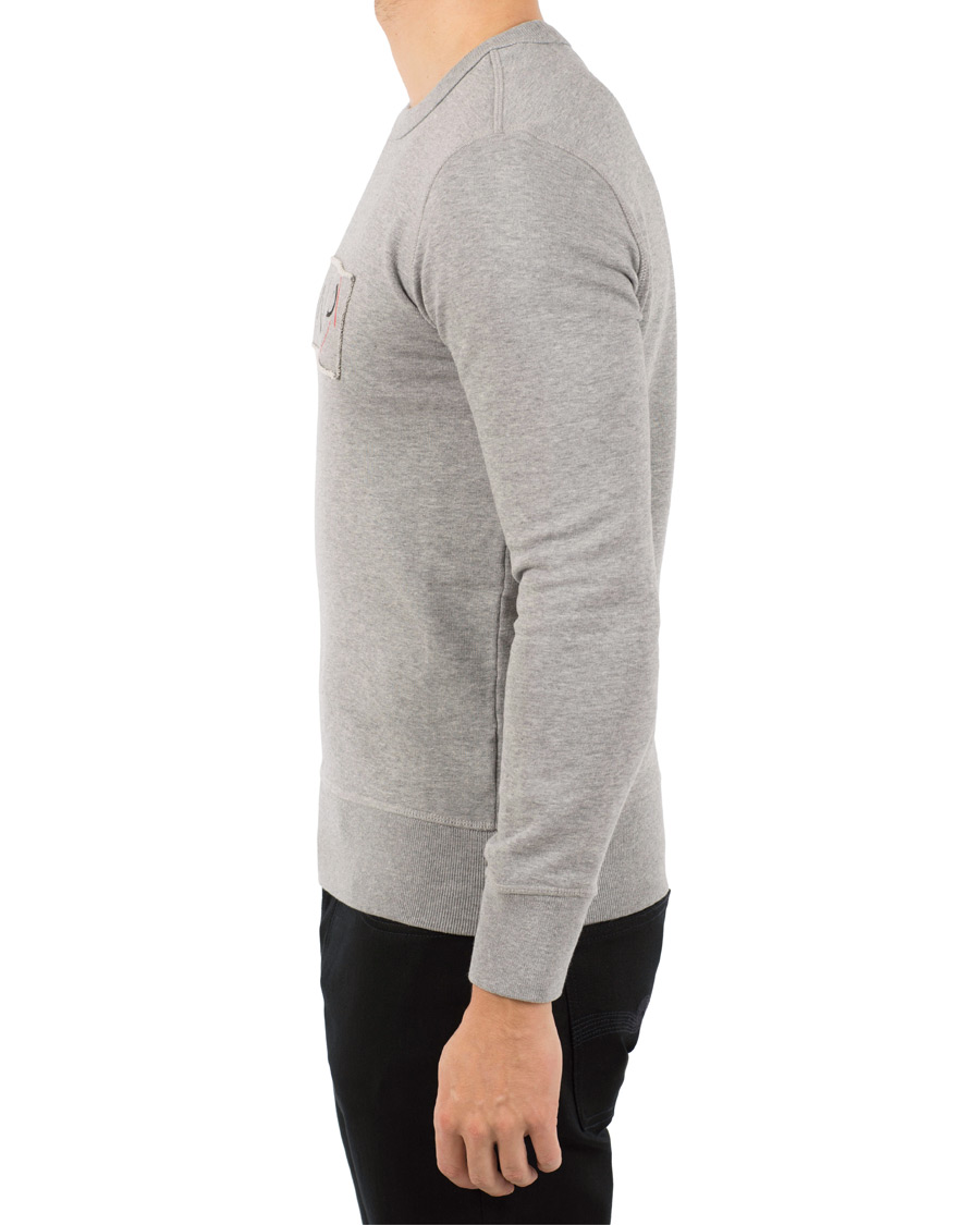 Herre | Gensere | Dondup | Logo Crew Neck Sweatshirt Grey