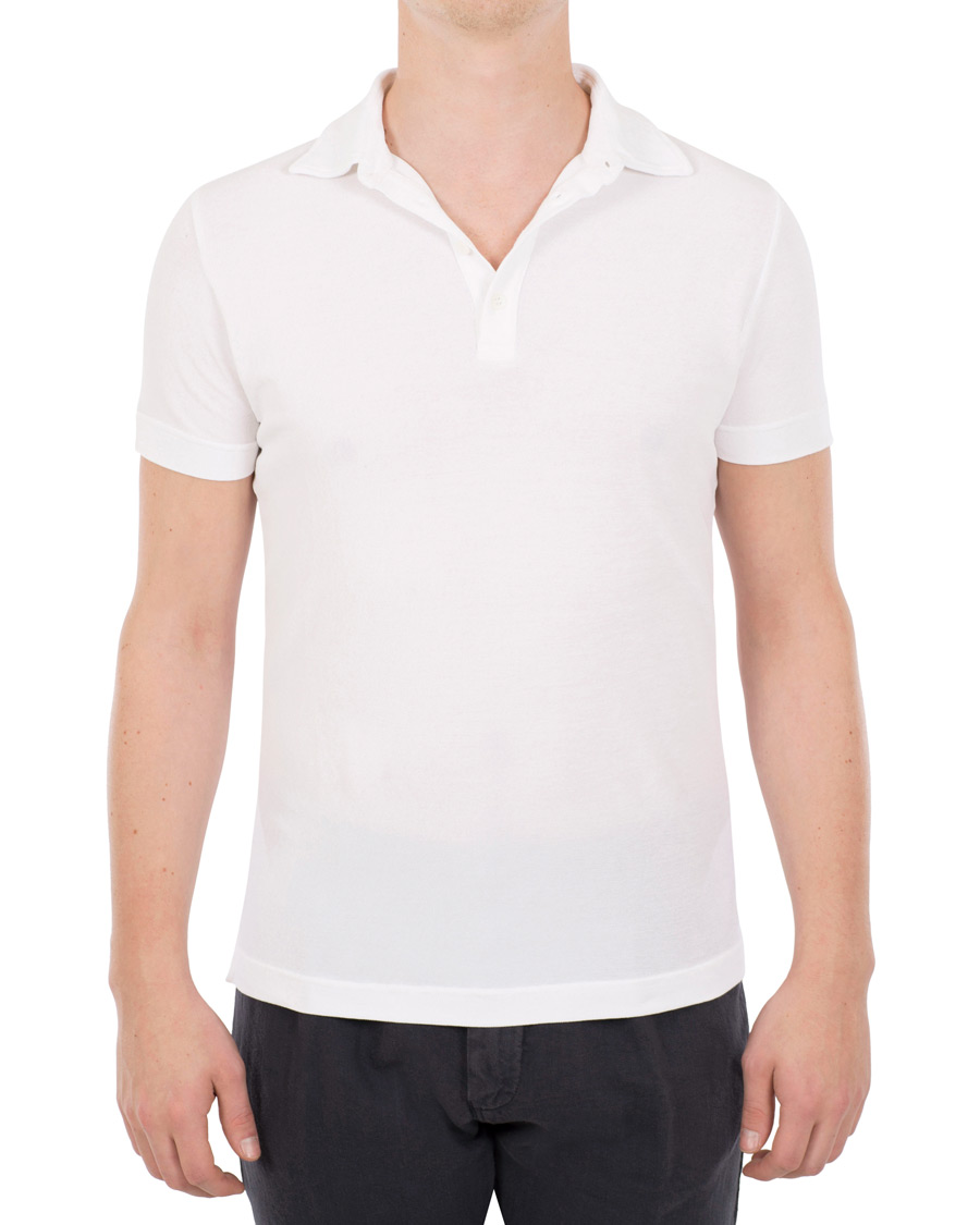 Herre | Pikéer | Zanone | Ice Cotton Polo White