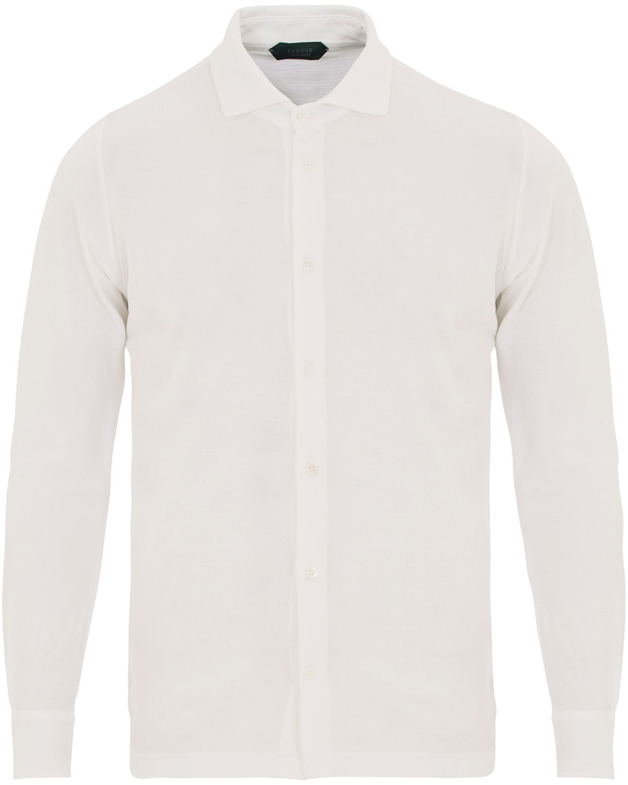 Herre | Skjorter | Zanone | Ice Cotton Shirt White