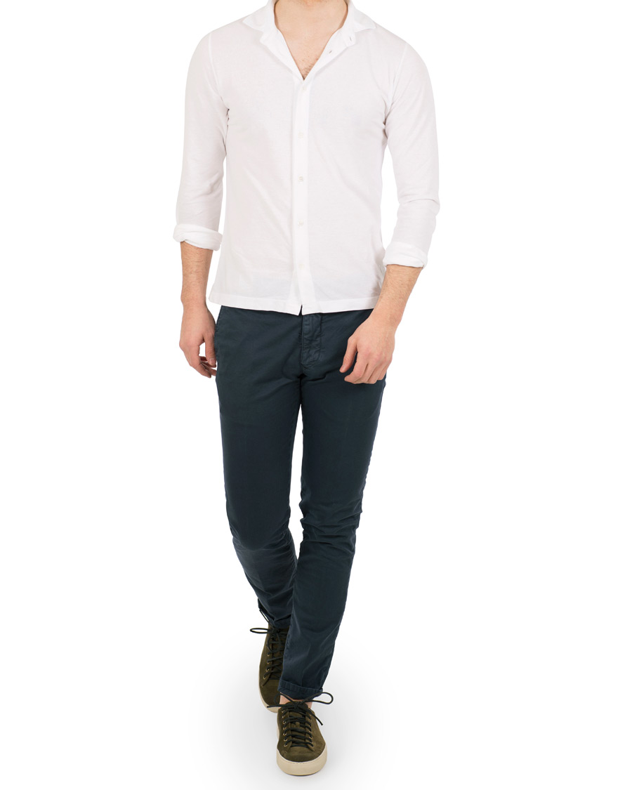 Herre | Skjorter | Zanone | Ice Cotton Shirt White