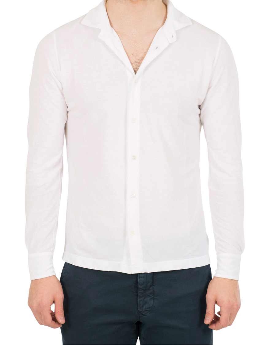 Herre | Skjorter | Zanone | Ice Cotton Shirt White