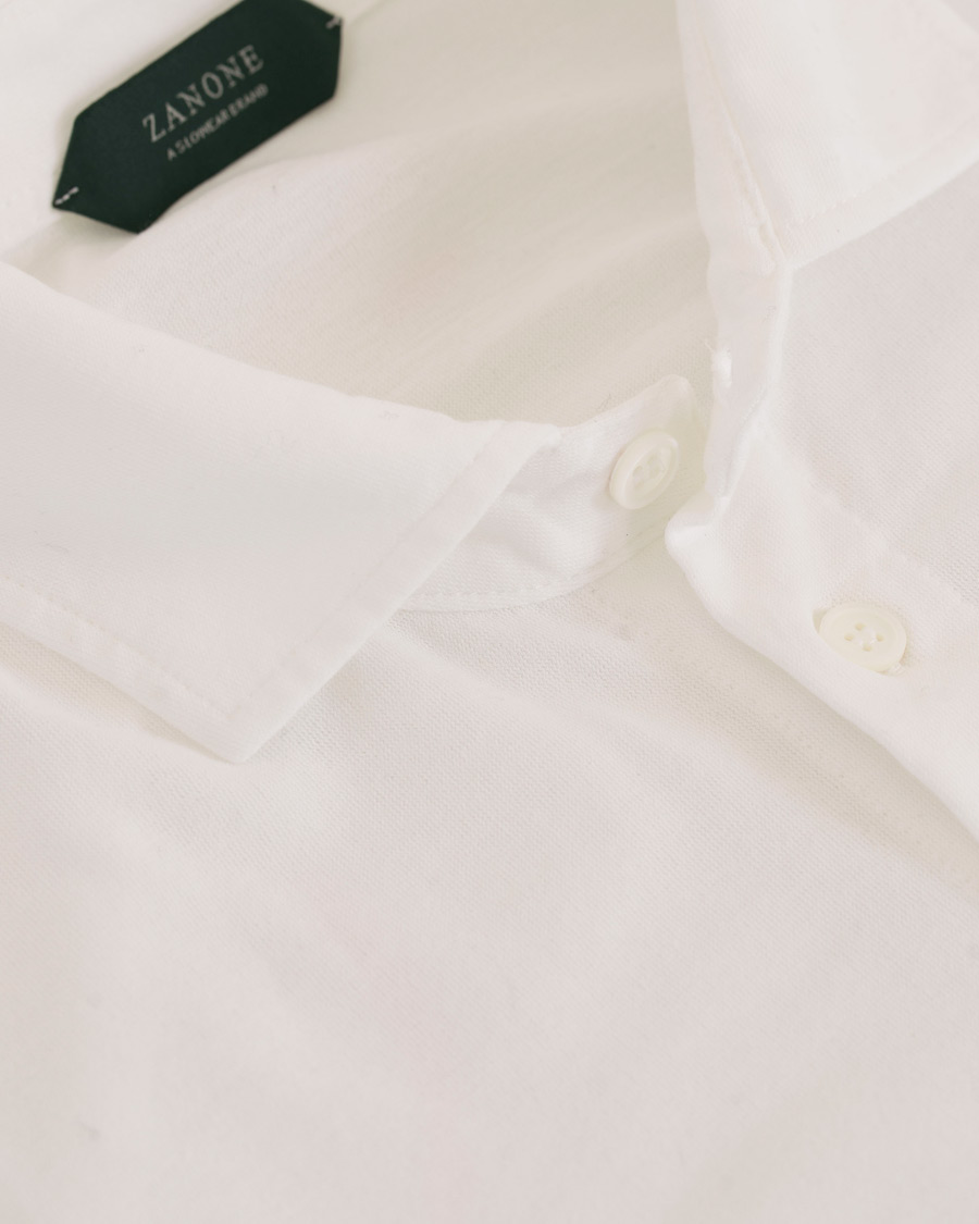 Herre | Skjorter | Zanone | Ice Cotton Shirt White