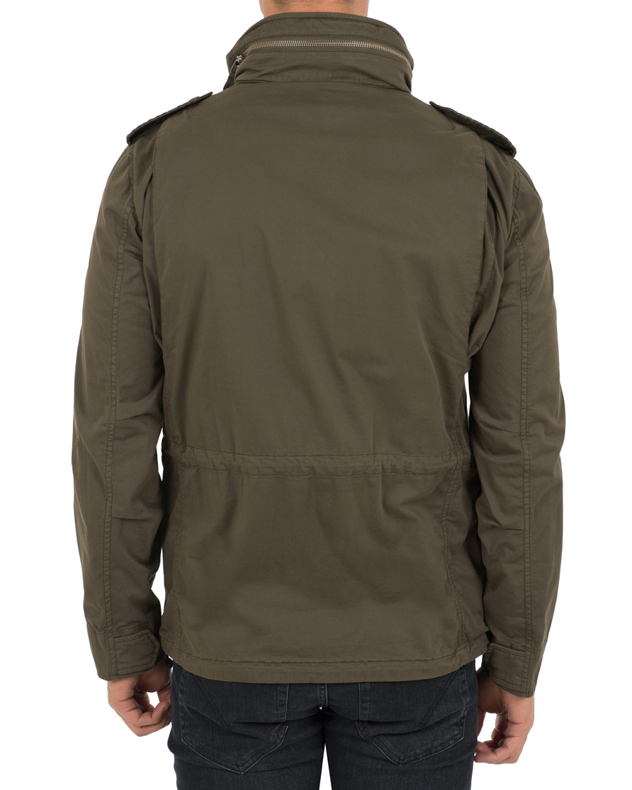 Herre | Jakker | Aspesi | Cotton Field Jacket Green