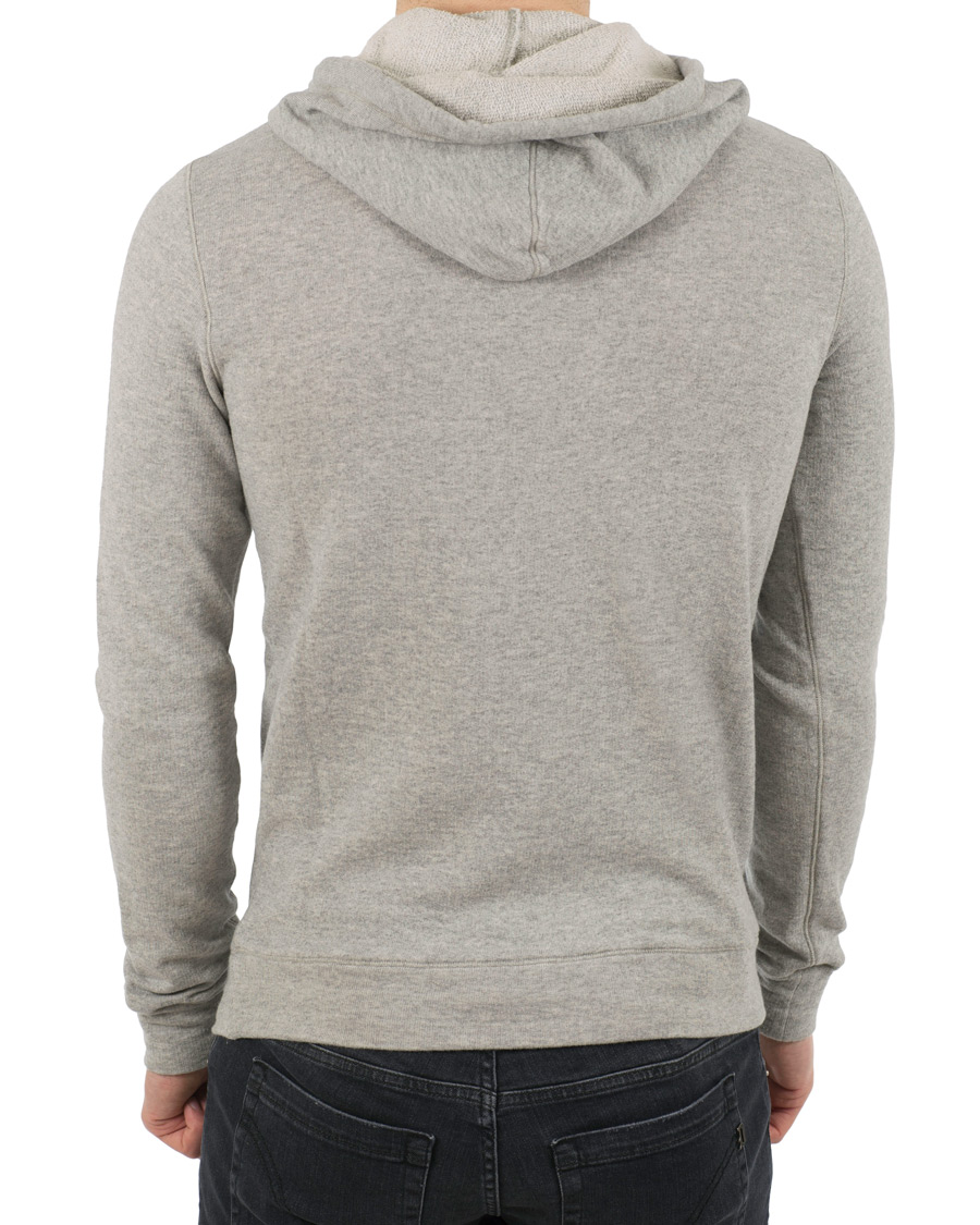 Herre | Gensere | Aspesi | Cotton Hoodie Light Grey
