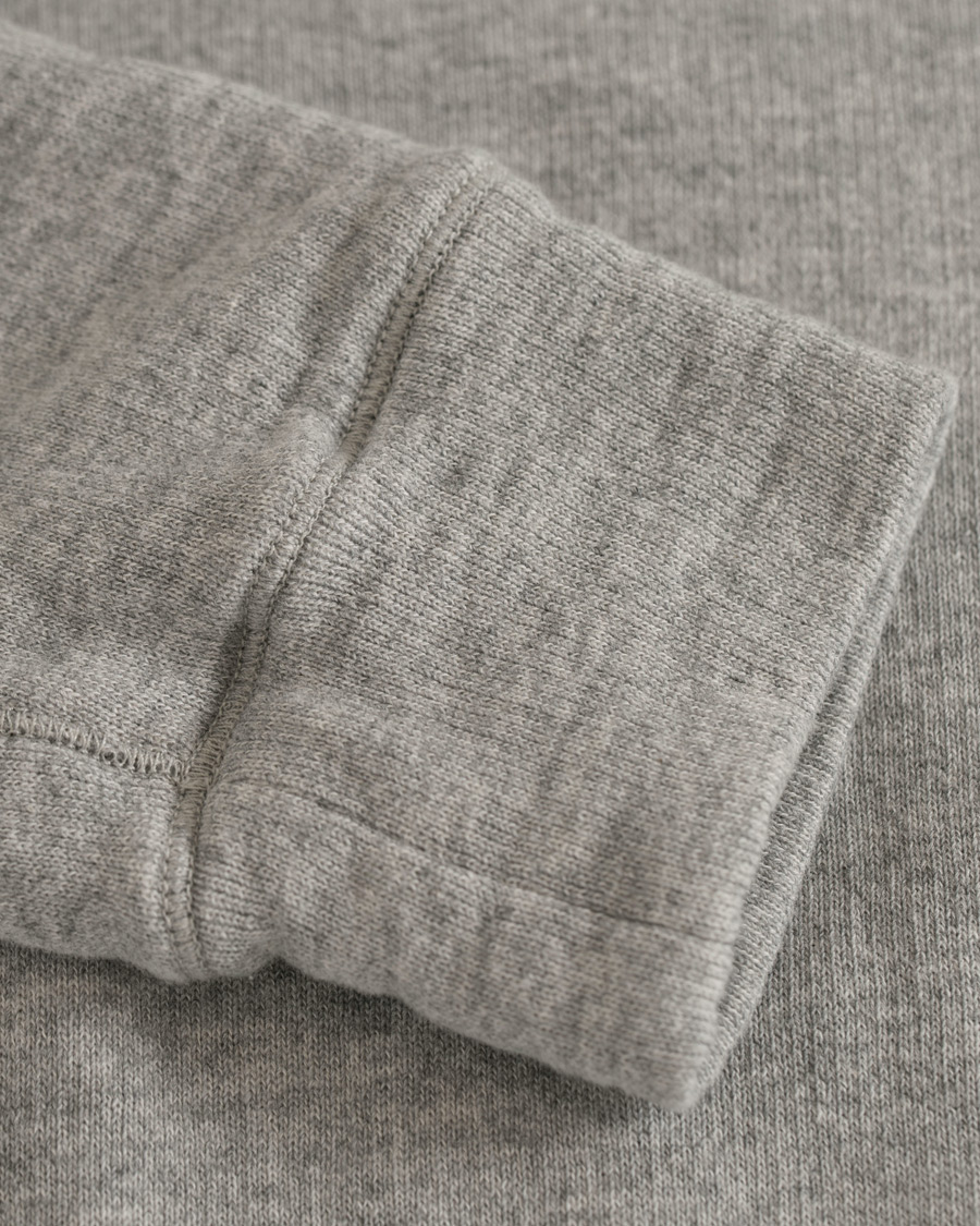 Herre | Gensere | Aspesi | Cotton Hoodie Light Grey