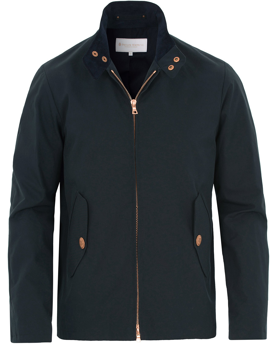 Herre | Jakker | Private White V.C. | Harrington Jacket Navy
