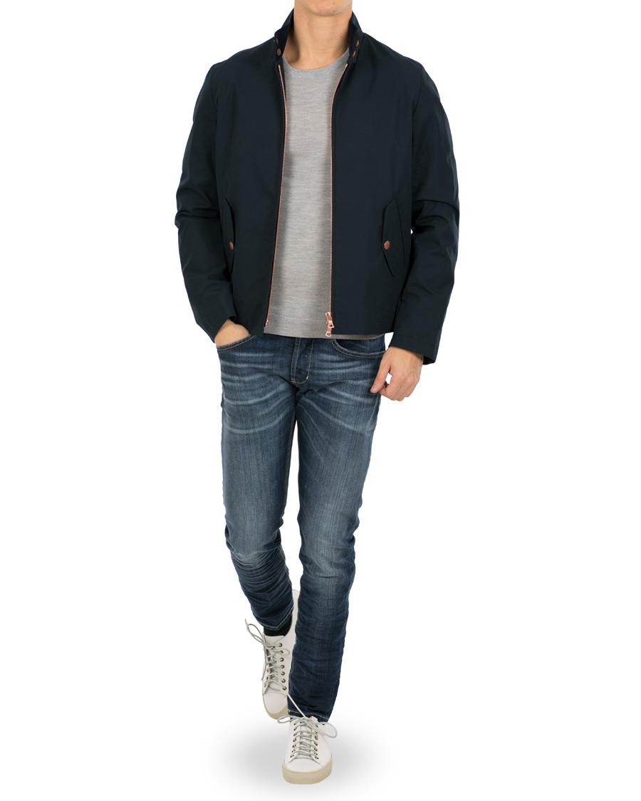 Herre | Jakker | Private White V.C. | Harrington Jacket Navy