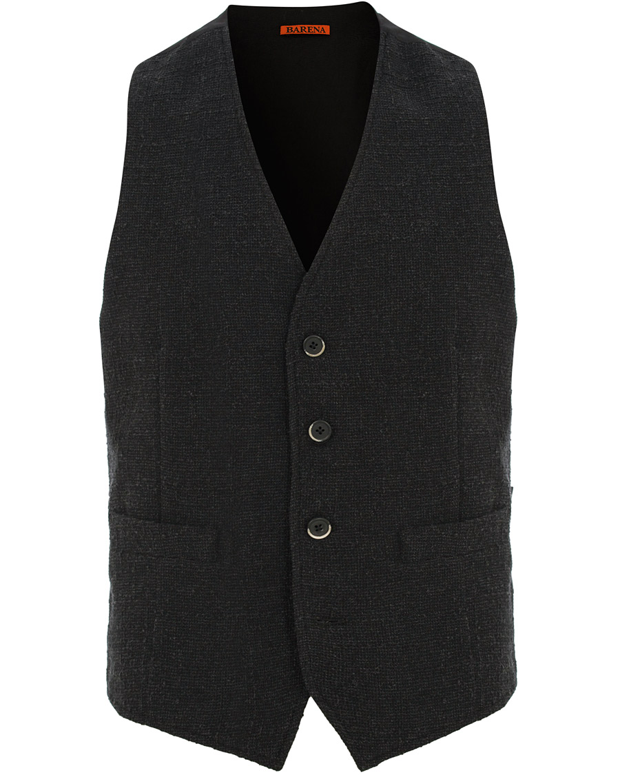 Herre | Dressjakker | Barena | Molin Gilet Grué Black