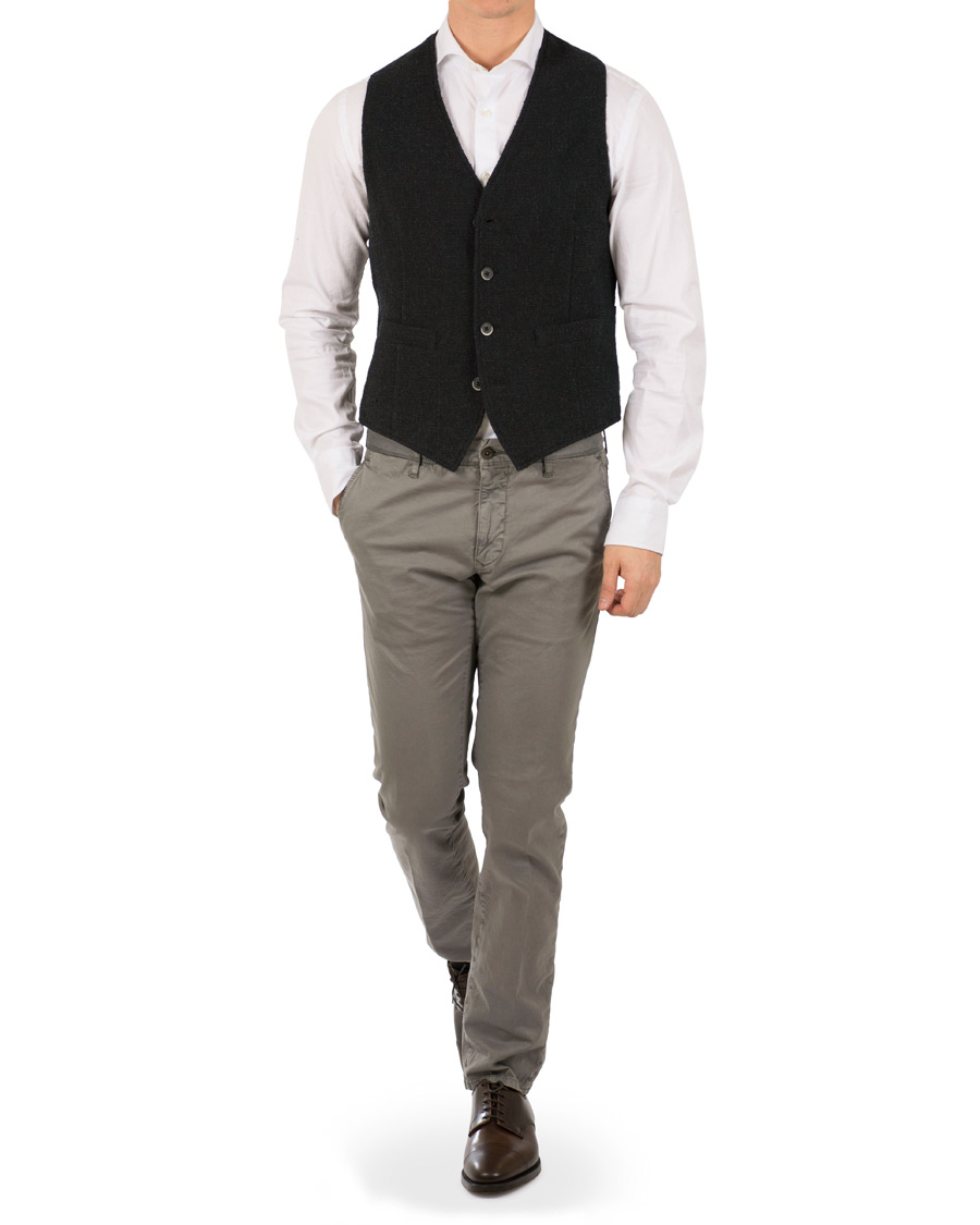 Herre | Dressjakker | Barena | Molin Gilet Grué Black