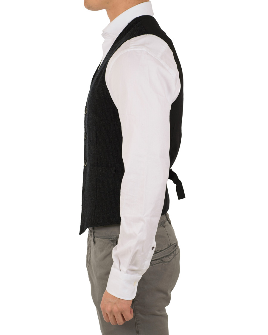 Herre | Dressjakker | Barena | Molin Gilet Grué Black