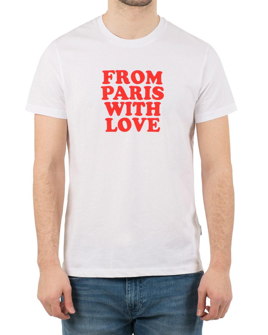 Herre | T-Shirts | AMI | From Paris With Love T-shirt White