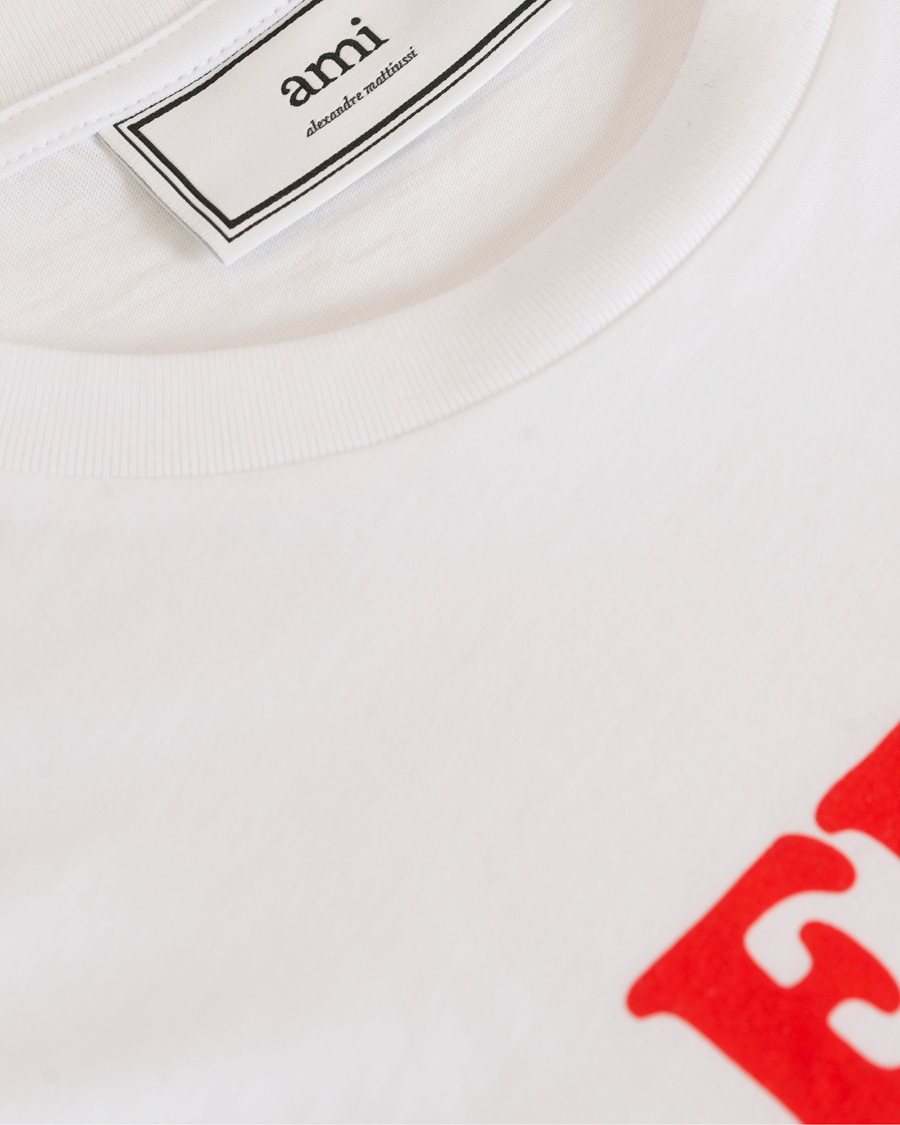 Herre | T-Shirts | AMI | From Paris With Love T-shirt White