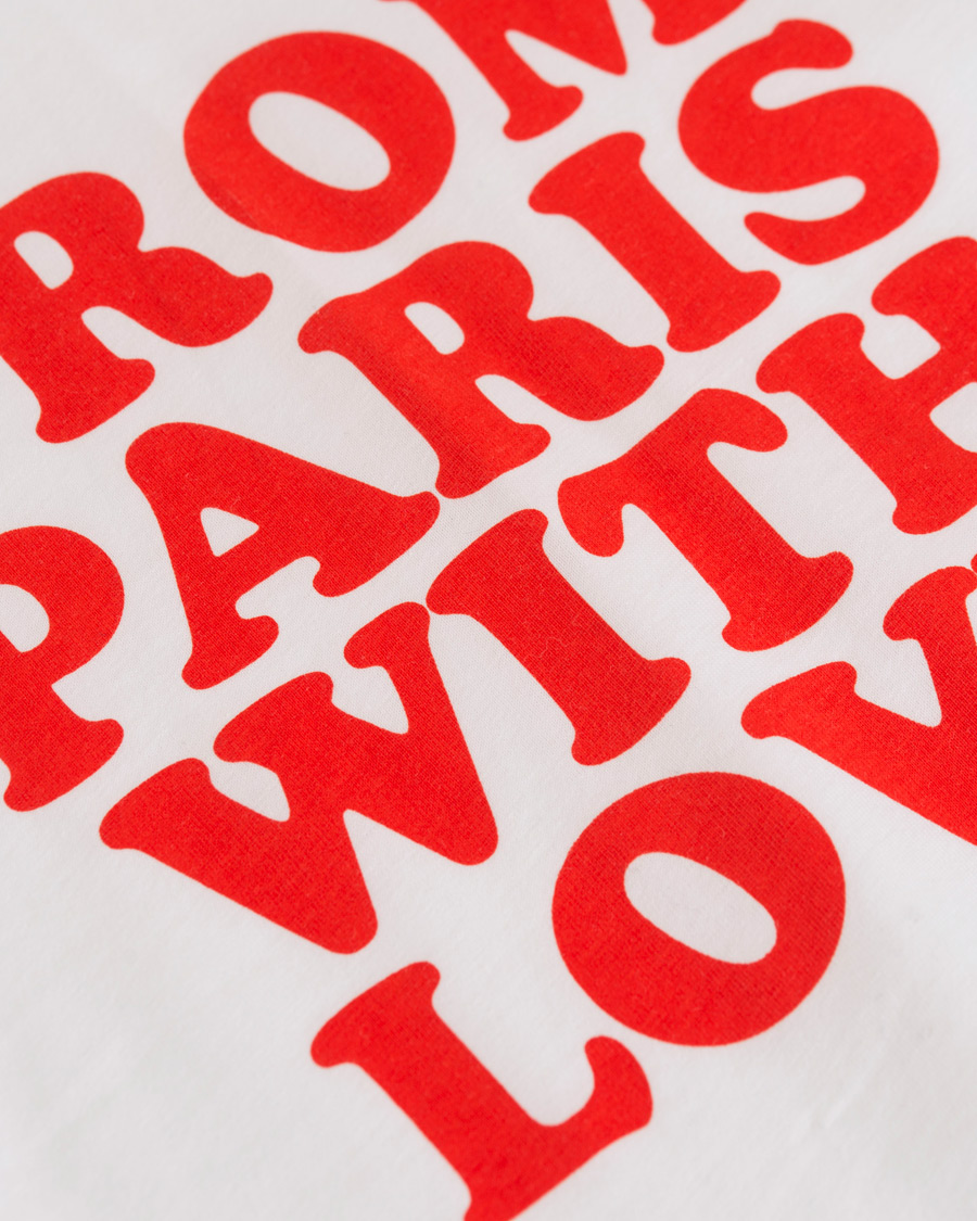 Herre | T-Shirts | AMI | From Paris With Love T-shirt White