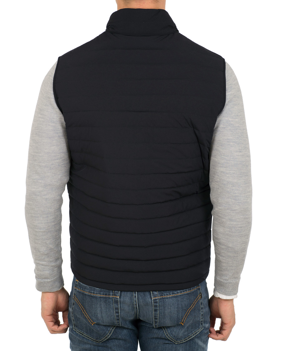 Herre | Jakker | Dunhill | Lightweight Down Gilet Navy