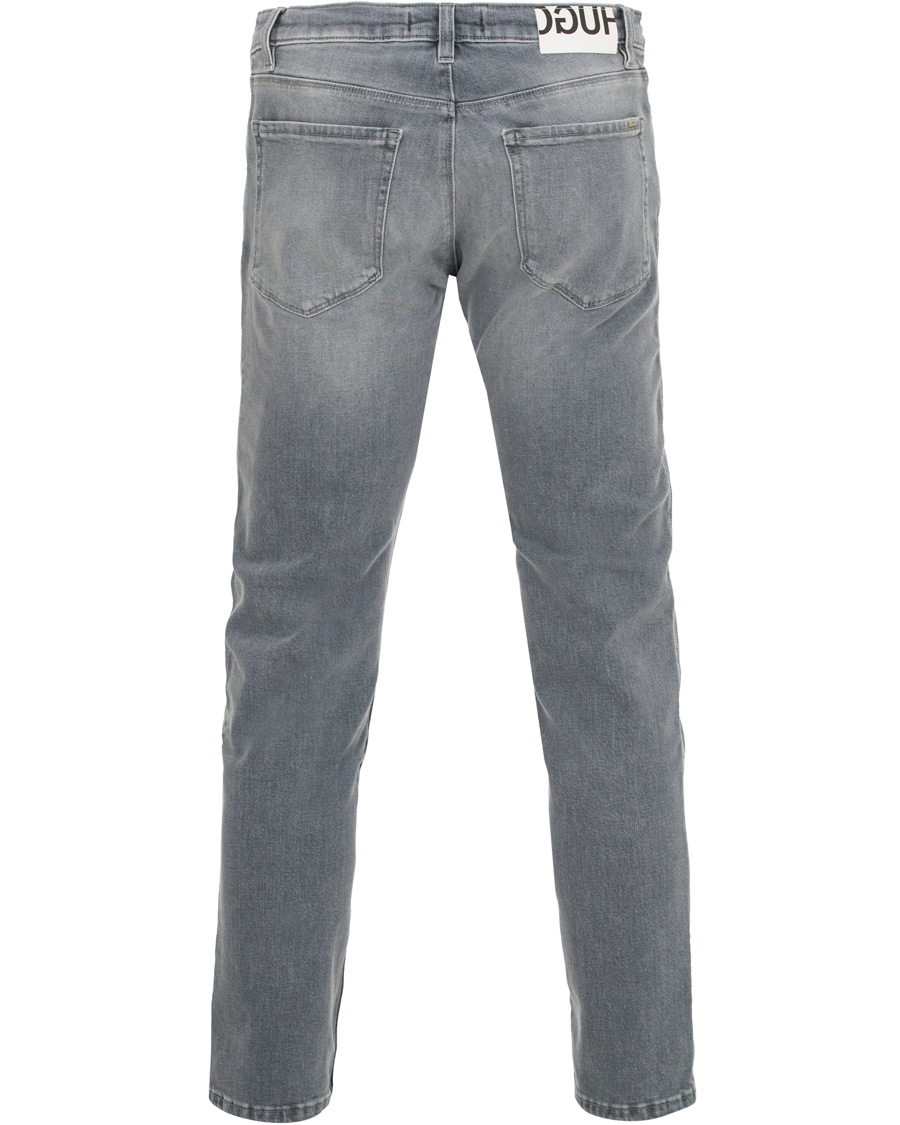 Herre | Jeans | HUGO | 734 Skinny Fit Stretch Jeans Light Grey