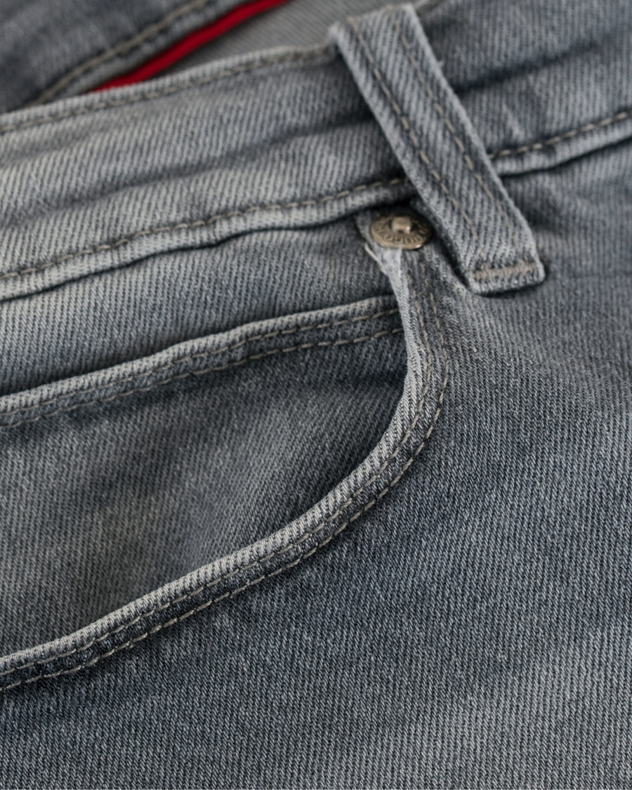 Herre | Jeans | HUGO | 734 Skinny Fit Stretch Jeans Light Grey