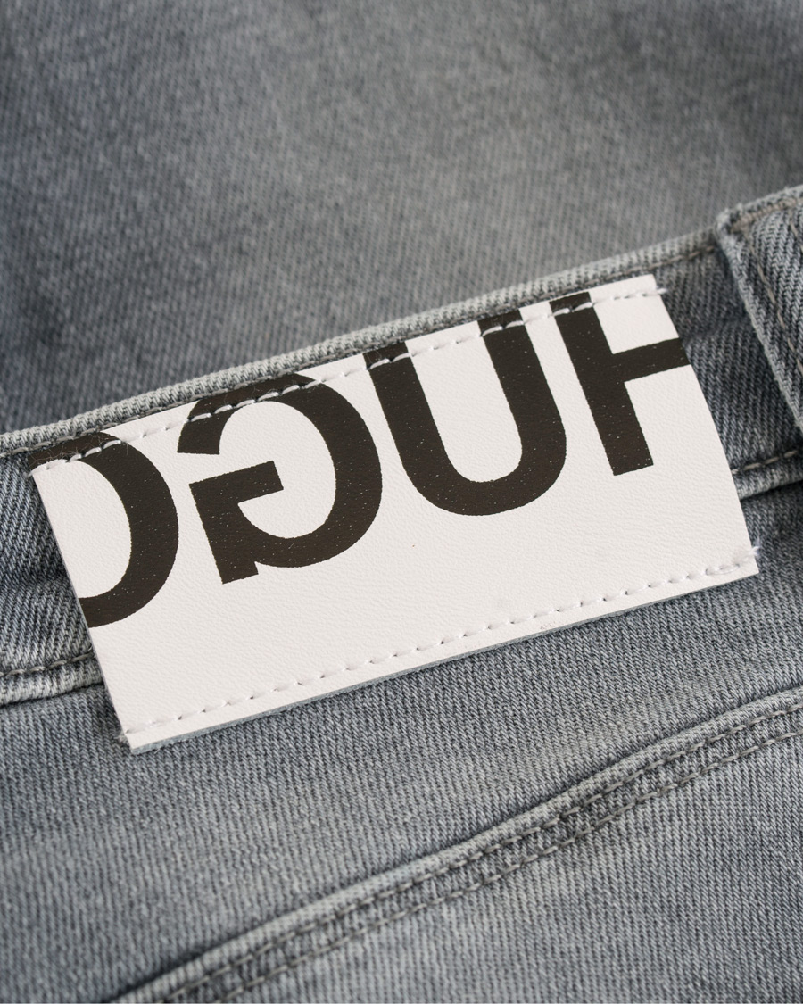 Herre | Jeans | HUGO | 734 Skinny Fit Stretch Jeans Light Grey