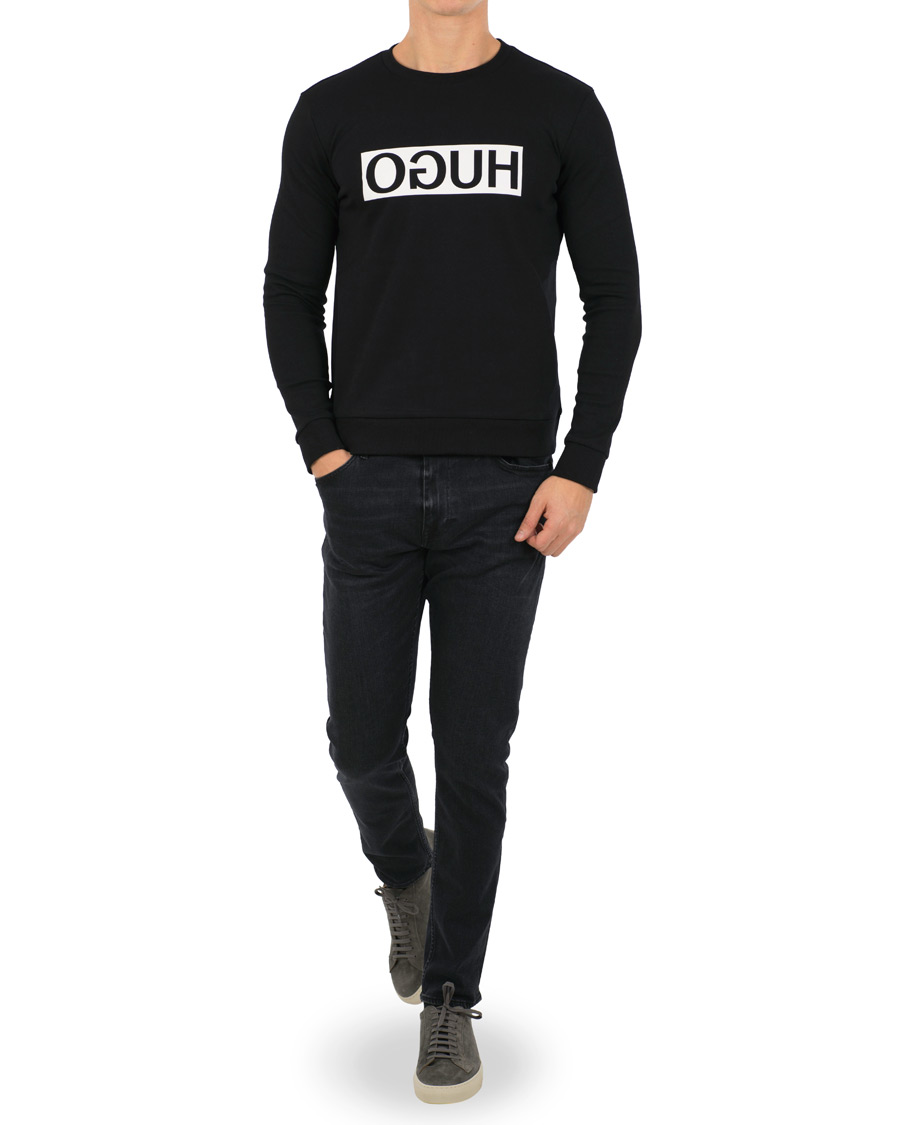 Herre | Gensere | HUGO | Dicago Crew Neck Sweatshirt Black