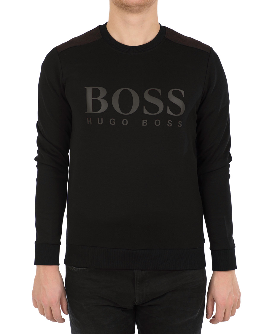 Herre | Gensere | BOSS GREEN | BOSS Athleisure Salbo Sweatshirt Black