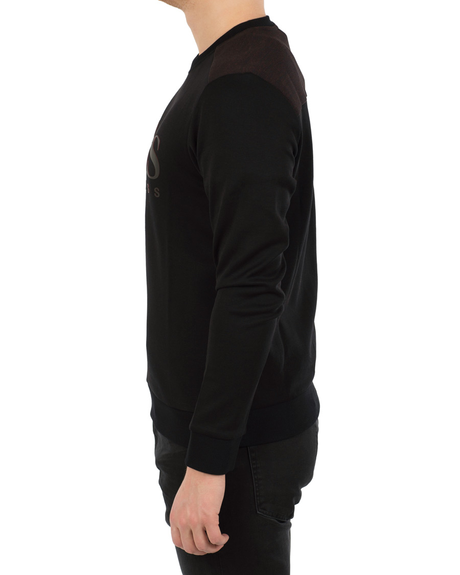 Herre | Gensere | BOSS GREEN | BOSS Athleisure Salbo Sweatshirt Black