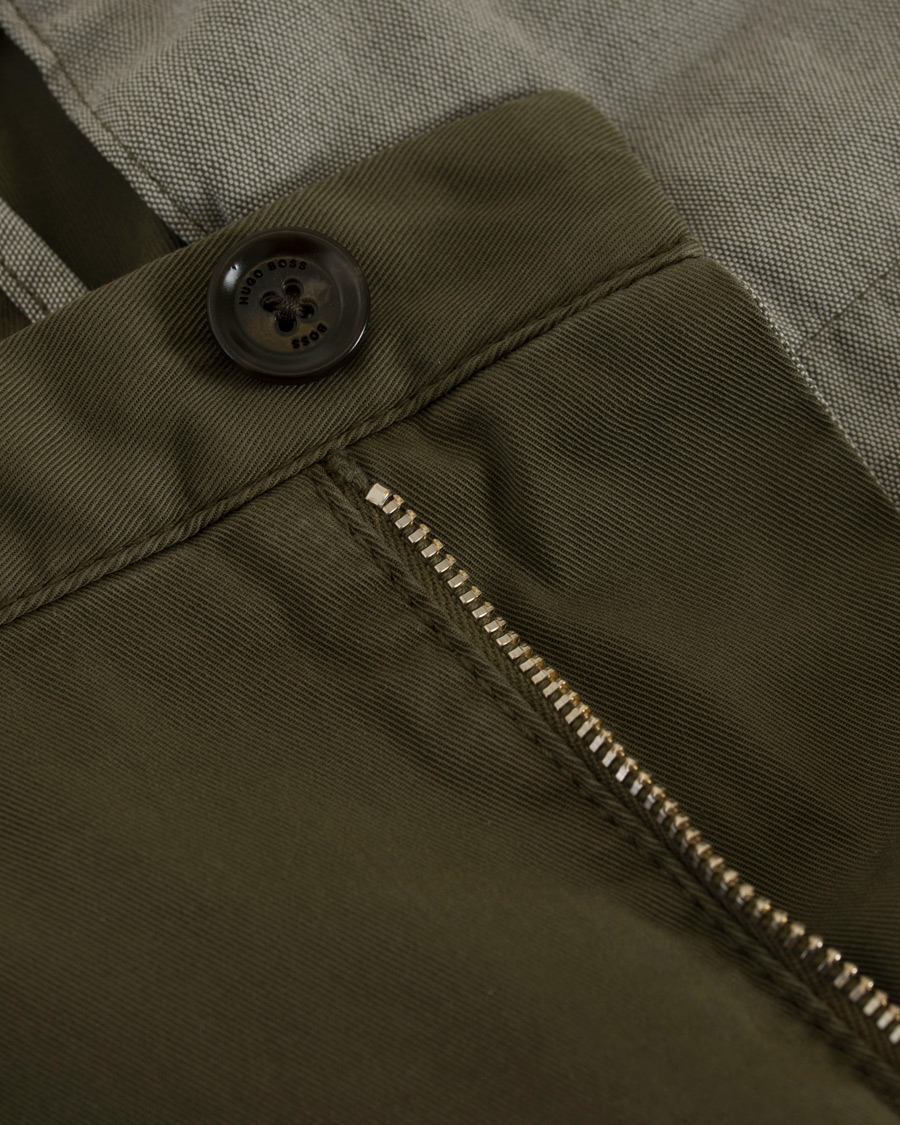 Herre | Bukser | BOSS BLACK | BOSS Rice 3D Chinos Green