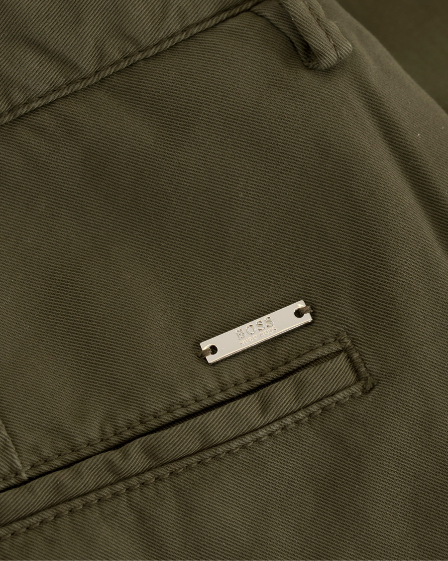 Herre | Bukser | BOSS BLACK | BOSS Rice 3D Chinos Green