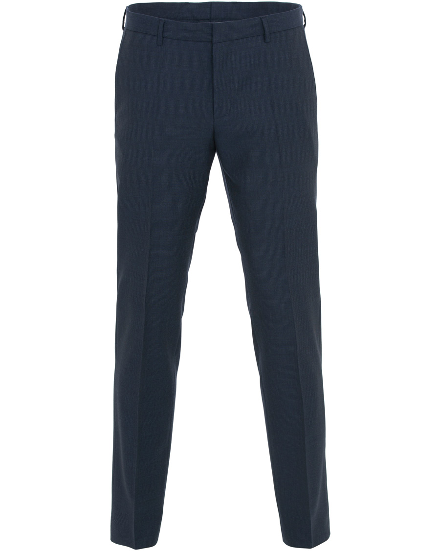 Herre | Dresser | BOSS BLACK | BOSS Novan/Ben Wool Drago Structure Suit Navy