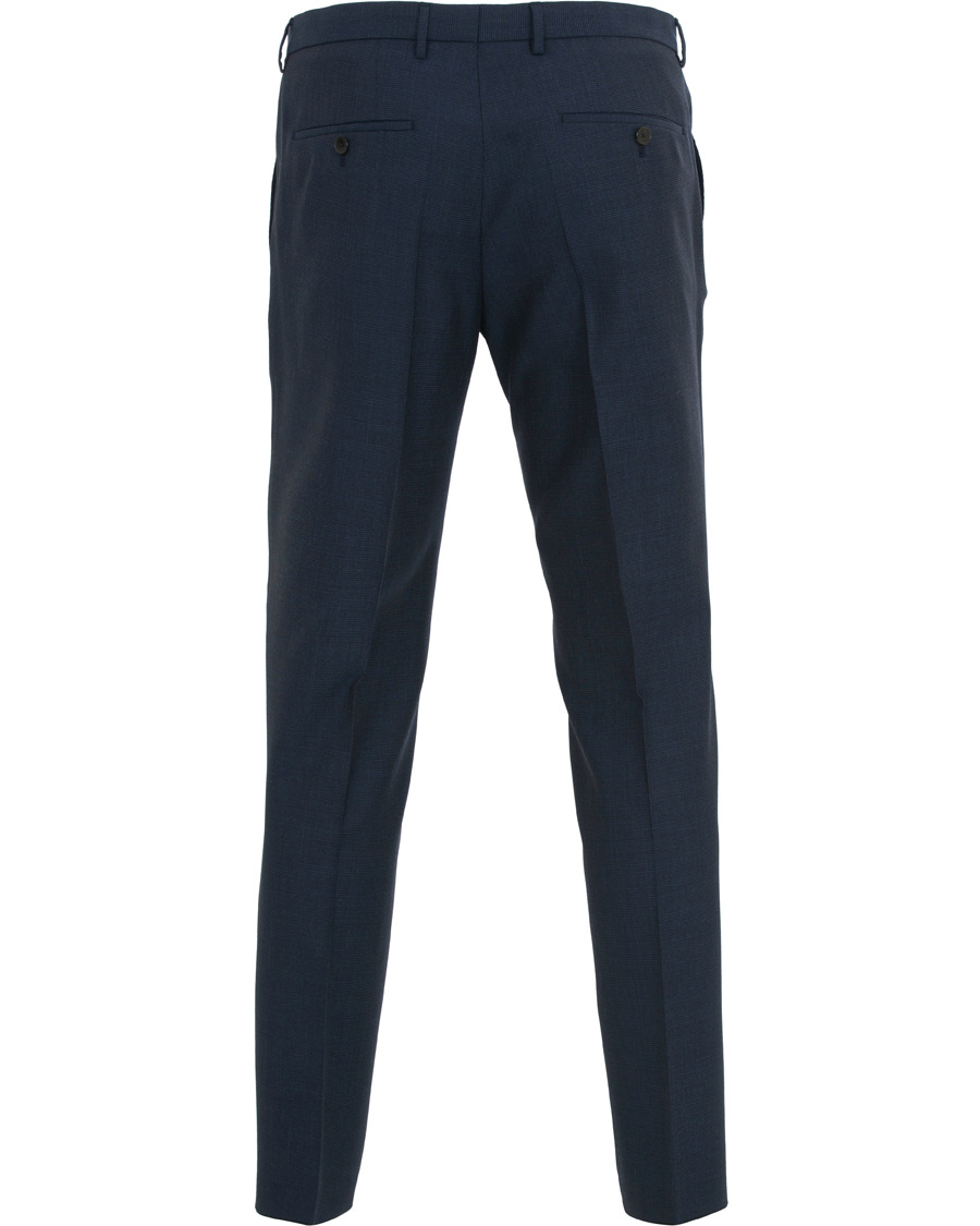 Herre | Dresser | BOSS BLACK | BOSS Novan/Ben Wool Drago Structure Suit Navy