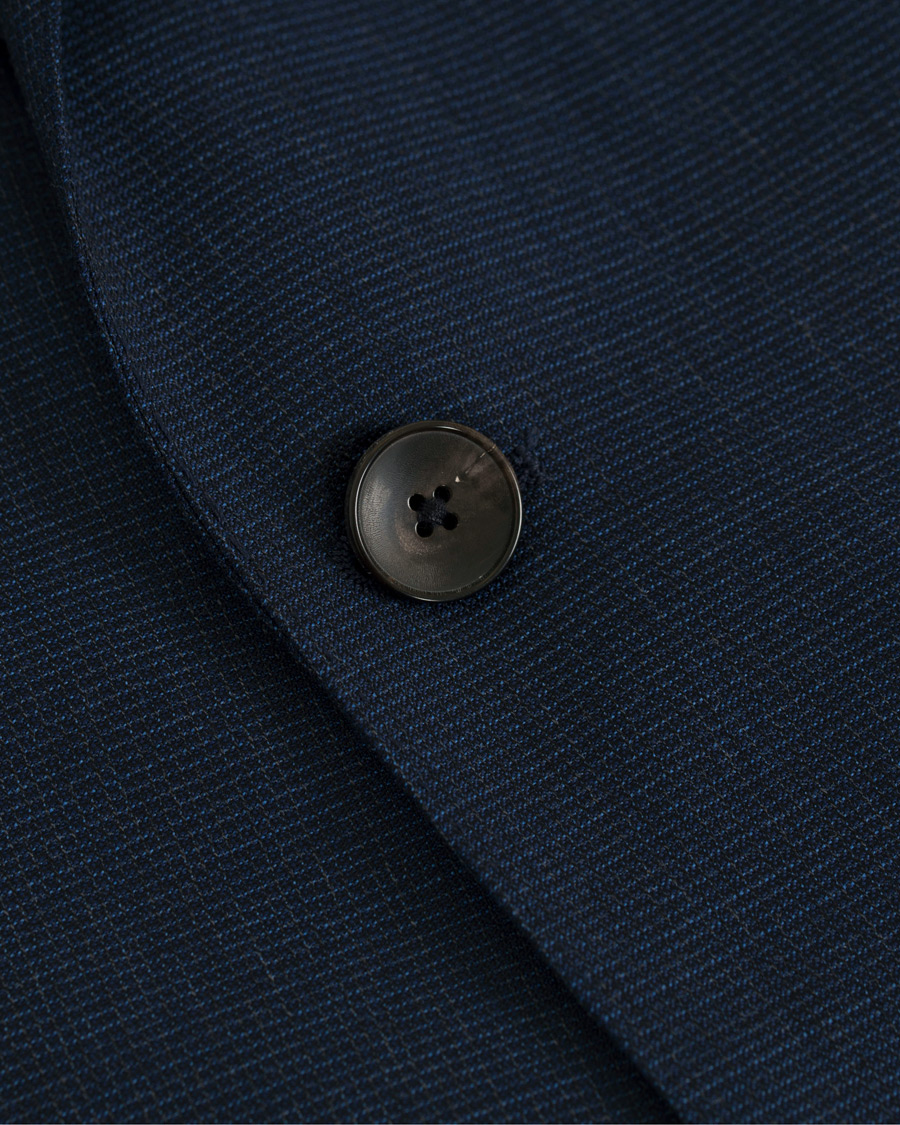 Herre | Dresser | BOSS BLACK | BOSS Novan/Ben Wool Drago Structure Suit Navy