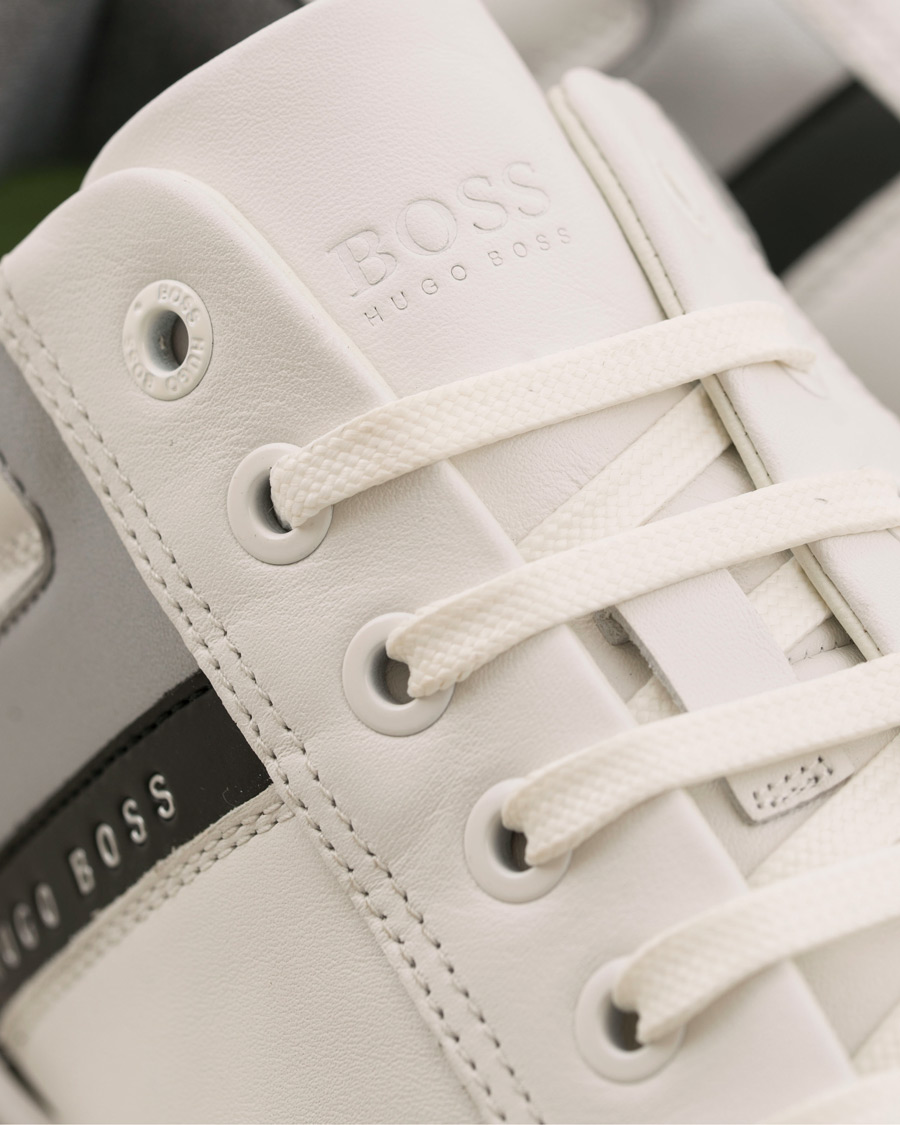 Herre | BOSS Athleisure Space Low Sneaker White | BOSS GREEN | BOSS Athleisure Space Low Sneaker White