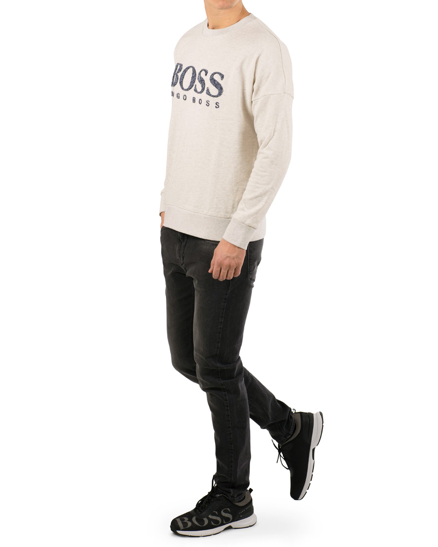 Herre | BOSS Athleisure Velocity Running Mesh Sneaker Black | BOSS GREEN | BOSS Athleisure Velocity Running Mesh Sneaker Black