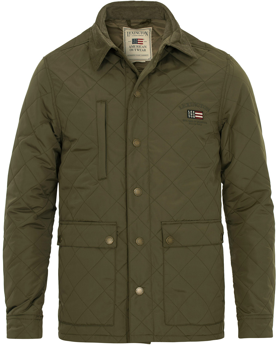 Lexington Hunter Quilted Jacket Hunter Green hos CareOfCarl.no