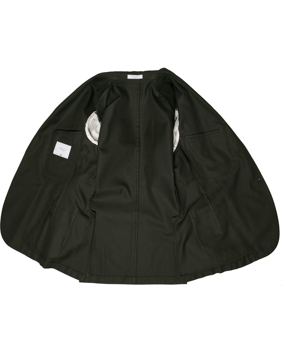 Herre | Dressjakker | Boglioli | K Jacket Cotton Stretch Blazer Green