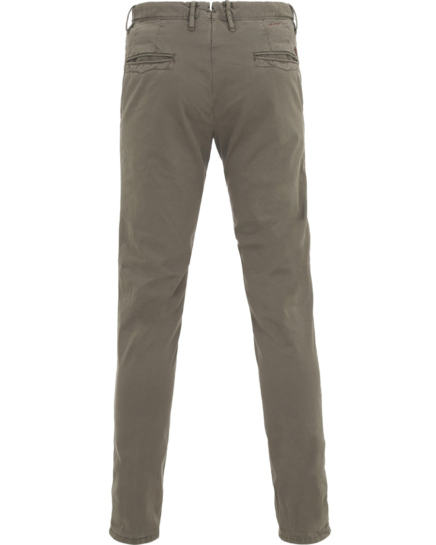 Herre | Bukser | Incotex | Slim Fit Stretch Slacks Grey