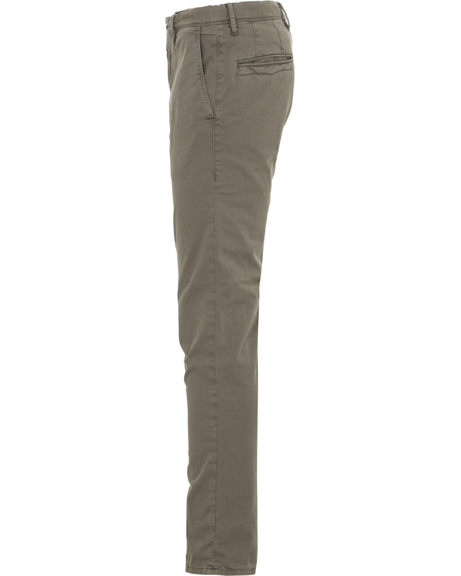 Herre | Bukser | Incotex | Slim Fit Stretch Slacks Grey