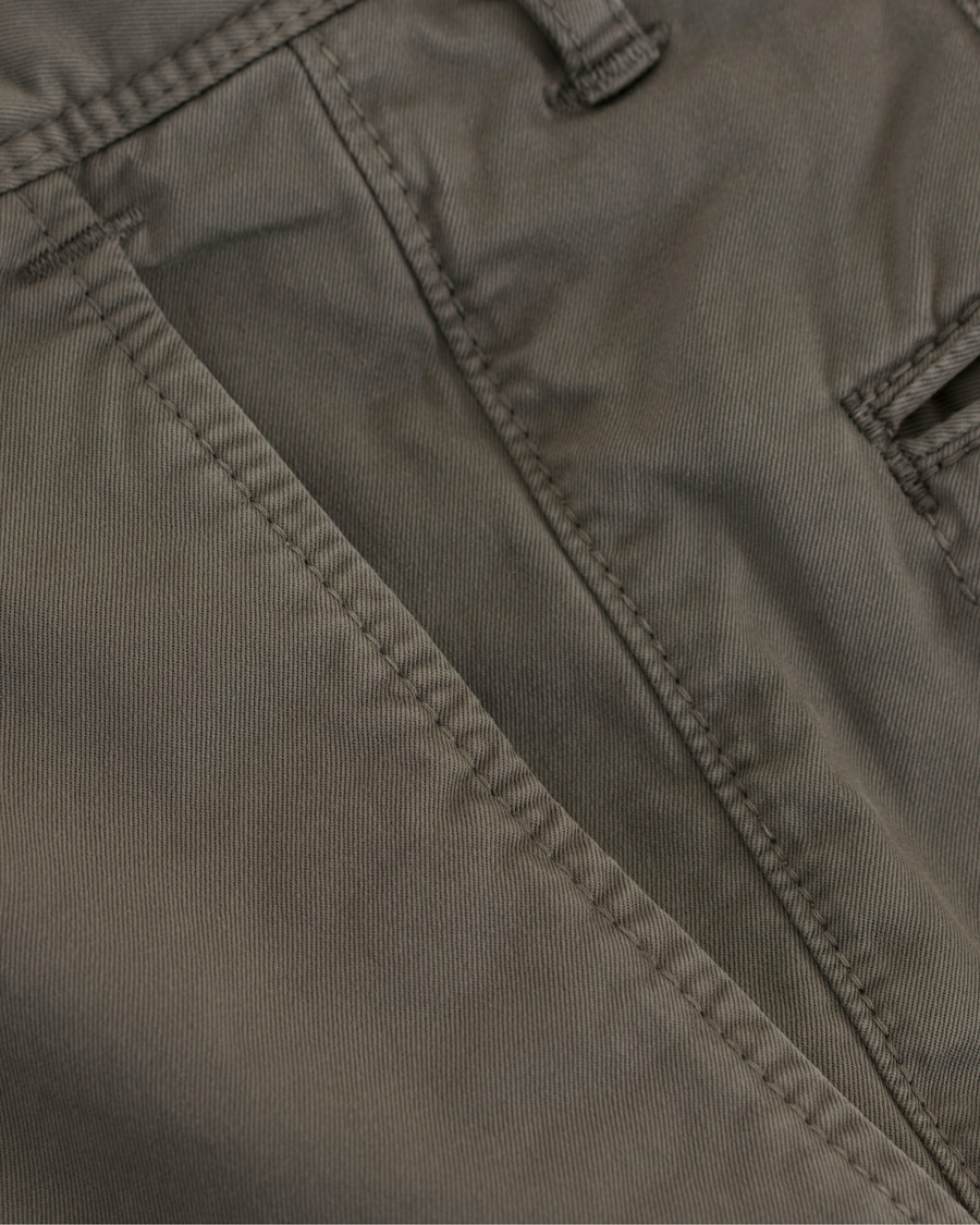 Herre | Bukser | Incotex | Slim Fit Stretch Slacks Grey