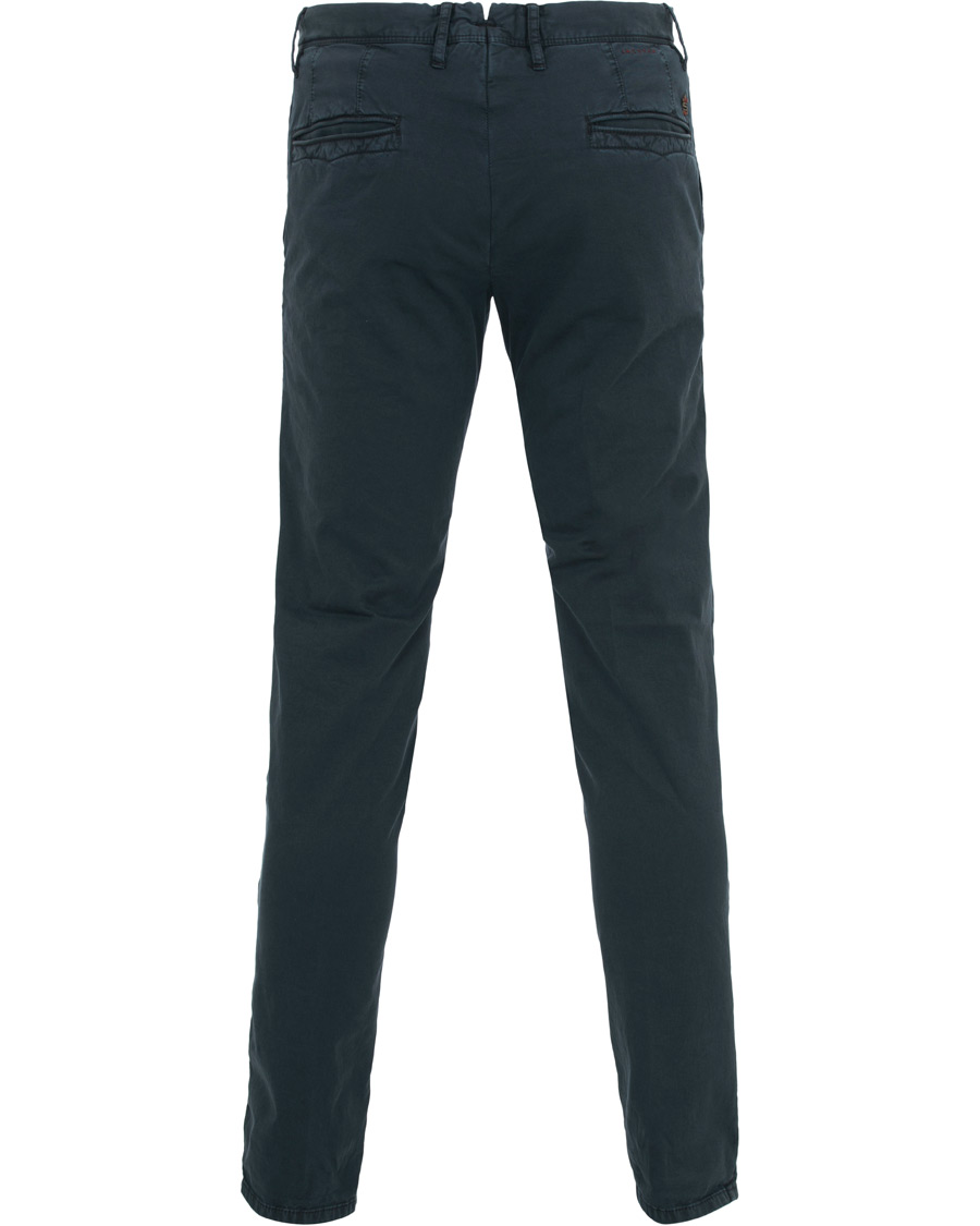 Herre | Bukser | Incotex | Slim Fit Stretch Slacks Navy