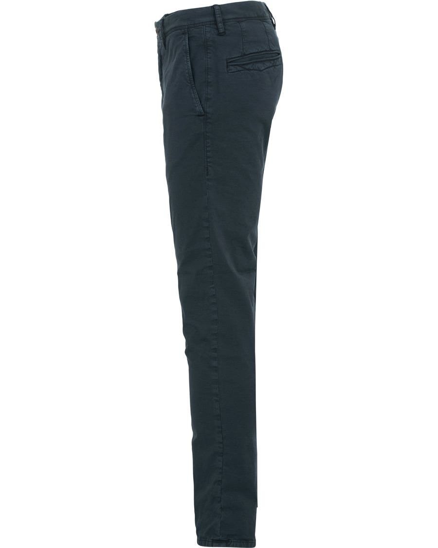 Herre | Bukser | Incotex | Slim Fit Stretch Slacks Navy